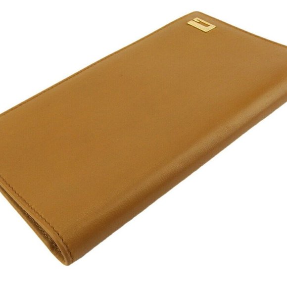 Authentic GUCCI length wallet G mark beige leather - Picture 3 of 9